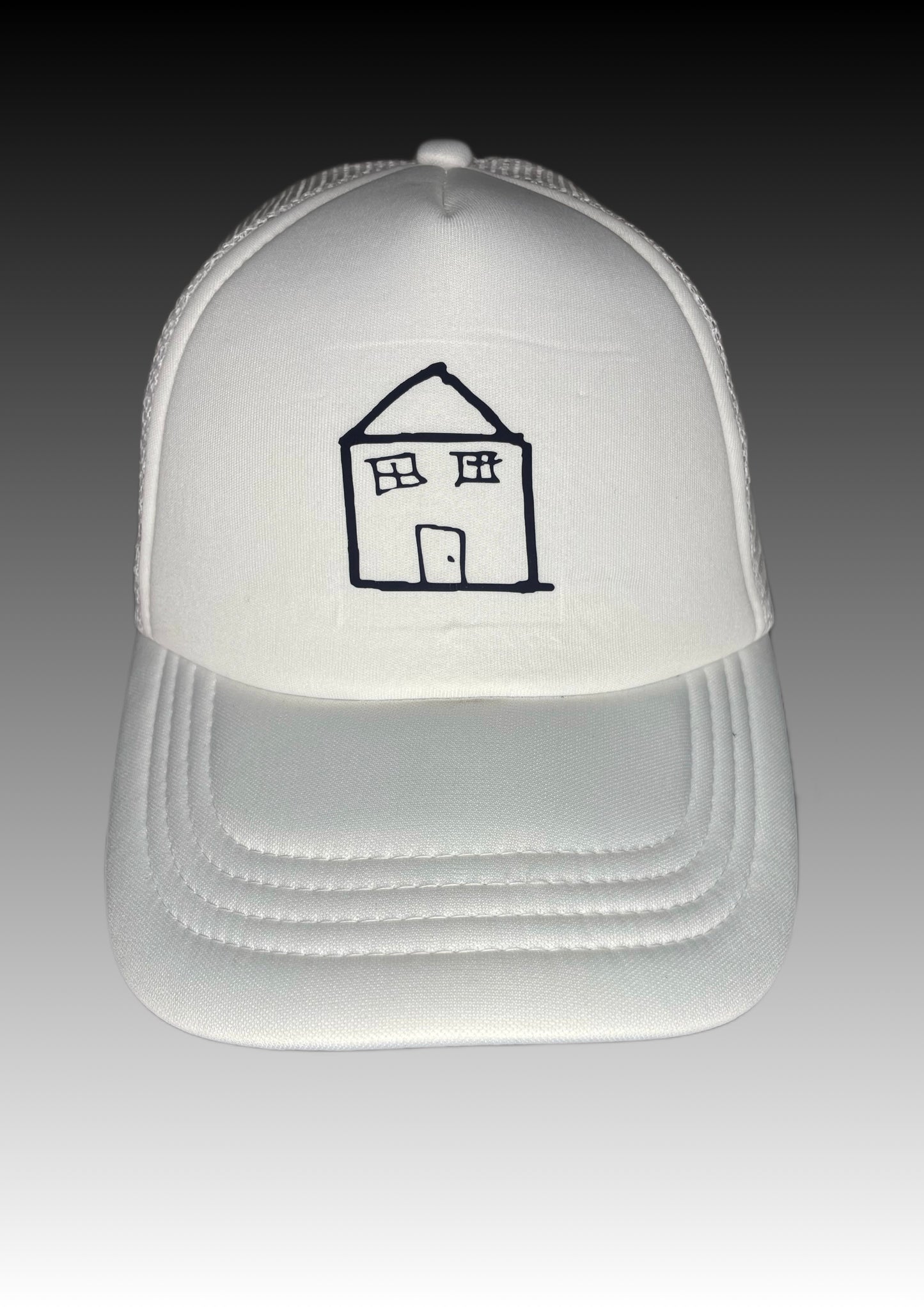 B&W HOUSE HAT